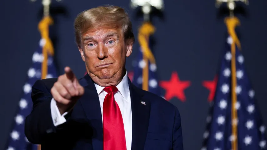 Забавные фото Дональда Трампа