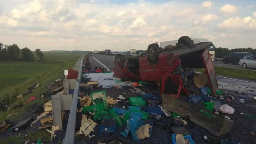 Два чалавекі загінулі ў ДТЗ пад Дзяржынскам