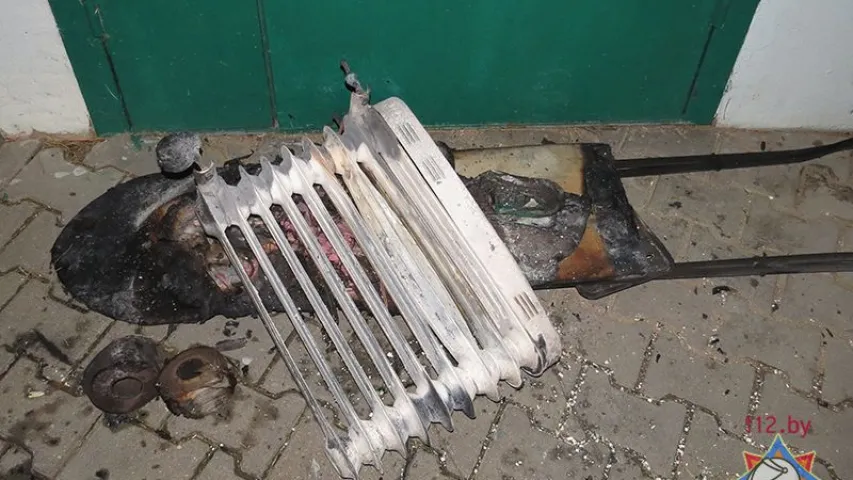 У Мінску трое дзяцей ратаваліся ад пажару і скокнулі з акна другога паверха