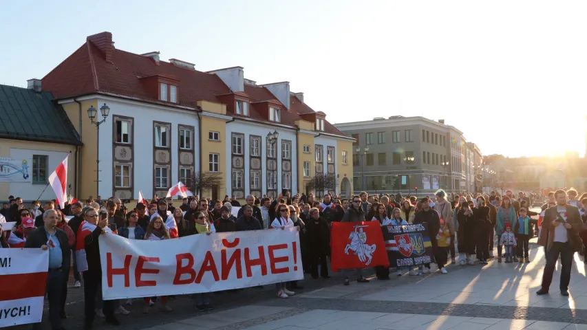 Ціханоўская паўдзельнічала ў Беластоку ў святкаванні беларусамі Дня Волі