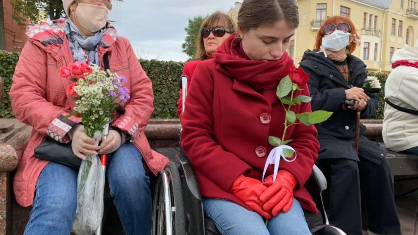 "Марш (не)інвалідаў" прайшоў у Мінску 