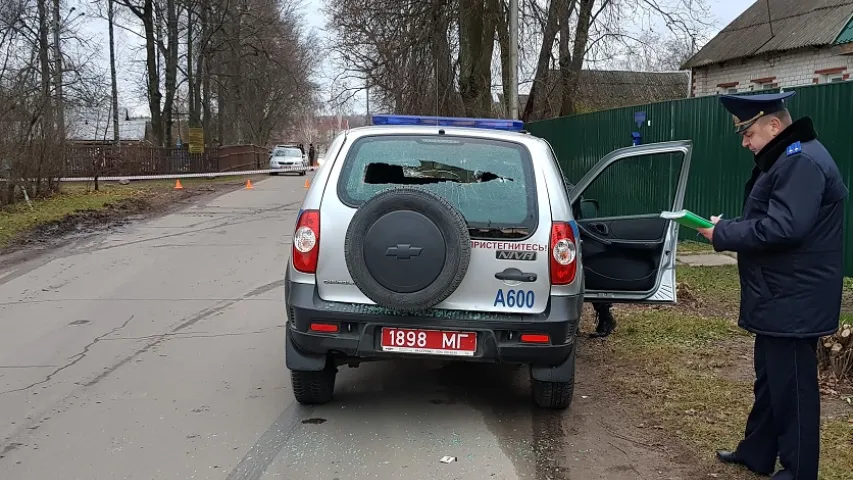 У Магілёве высвятляюць усе абставіны захопу закладнікаў у банку (фота)